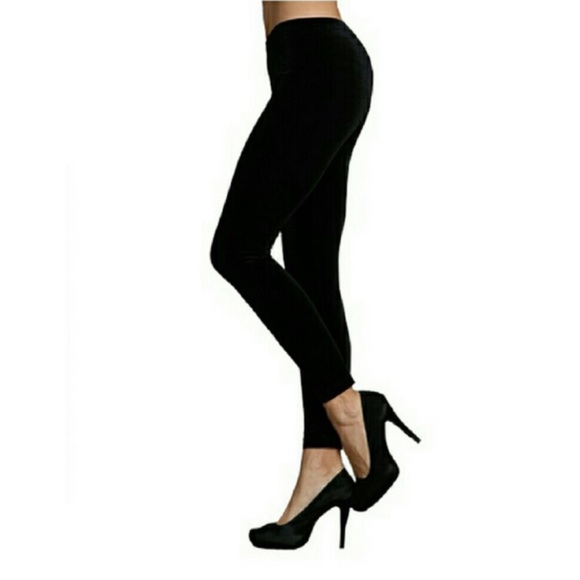 High Waisted Fleece Lined Leggings - Picture 3 of 6